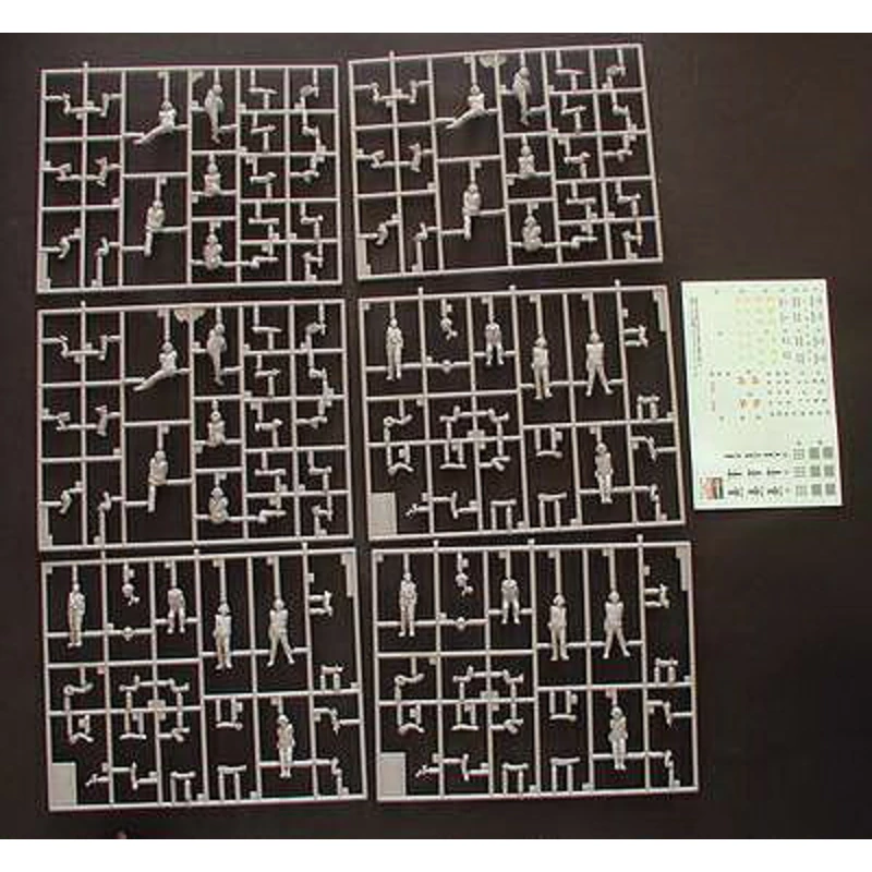 Hasegawa US Navy Pil/Deck C. (14 figurek) 1/48